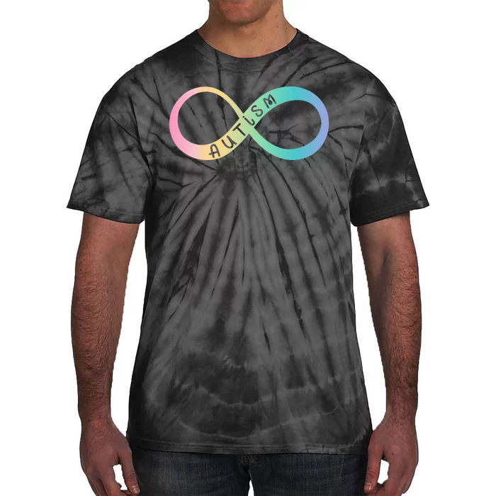 Autism Awareness Colorful Neurodiversity Symbol Tie-Dye T-Shirt