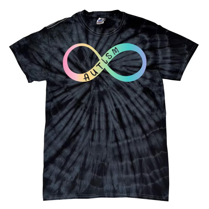 Autism Awareness Colorful Neurodiversity Symbol Tie-Dye T-Shirt