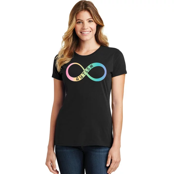 Autism Awareness Colorful Neurodiversity Symbol Women's T-Shirt