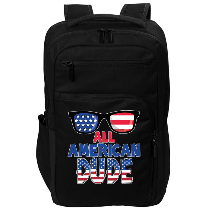 All American Dude 4th Of July Impact Tech Backpack