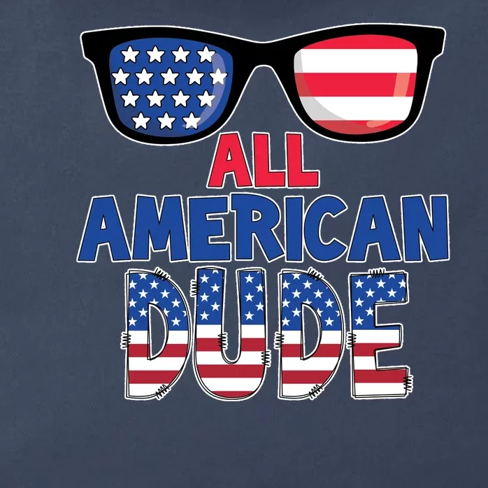 All American Dude 4th Of July Zip Tote Bag