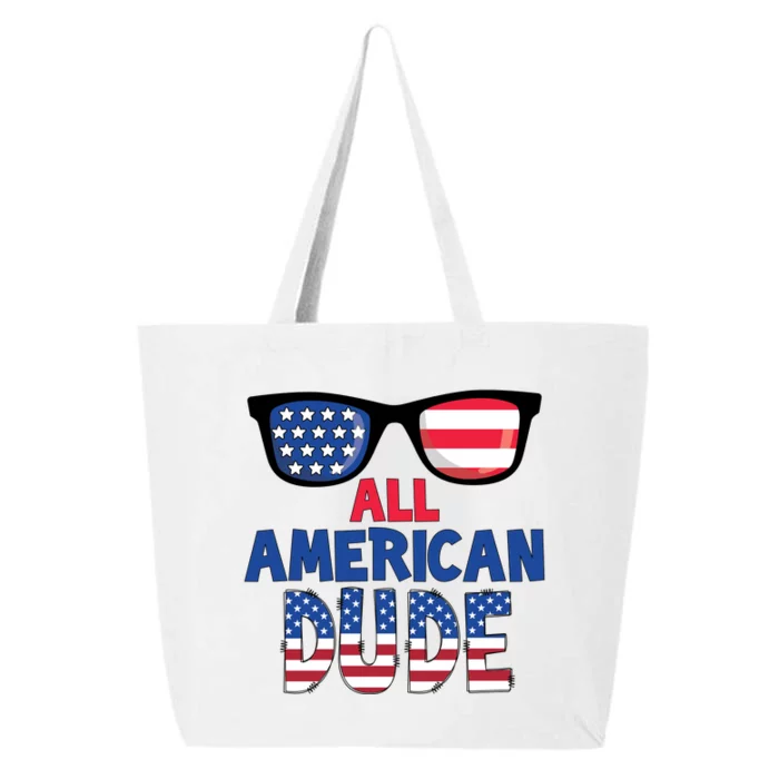 All American Dude 4th Of July 25L Jumbo Tote