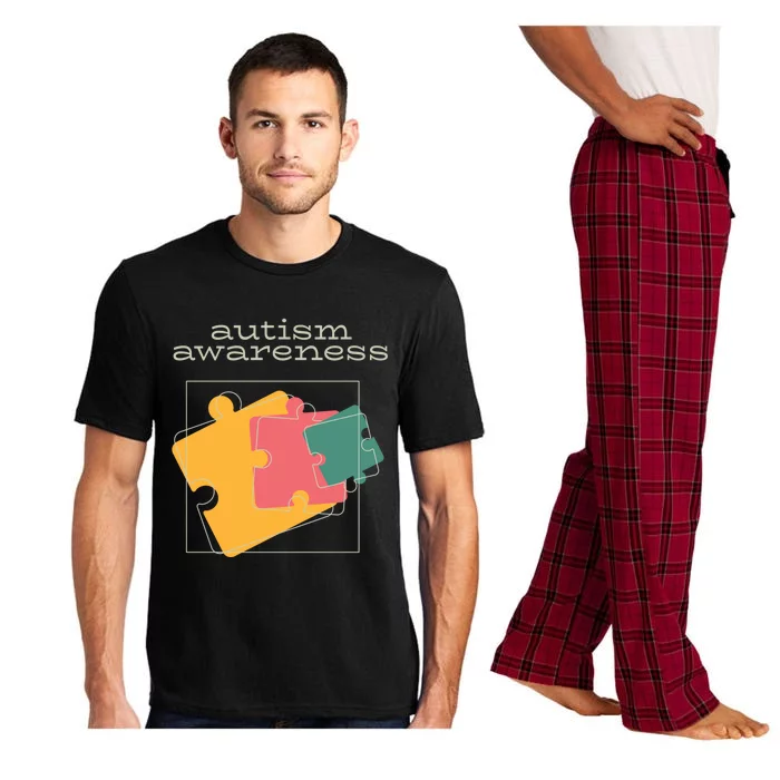 Autism Awareness Day Puzzle Gift Pajama Set