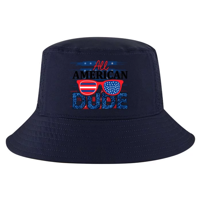 All American Dude 4th Of July Clothes And Accessories Great Gift Cool Comfort Performance Bucket Hat