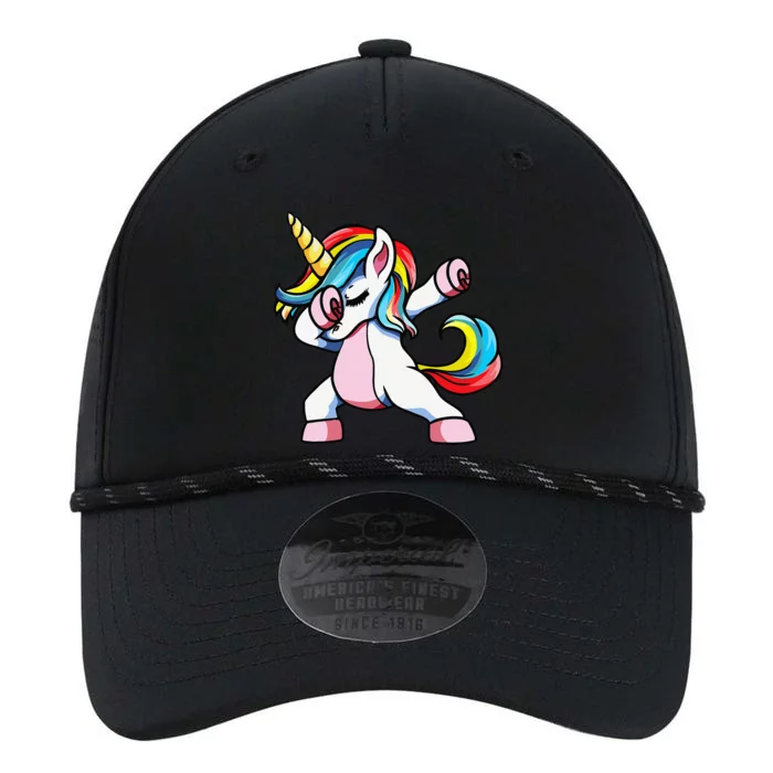 Autism Awareness Dabbing Unicorn Autistic Mom. Performance The Dyno Cap