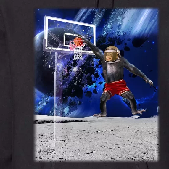 Air Ape Dunking Basketball Monkey Premium Hoodie