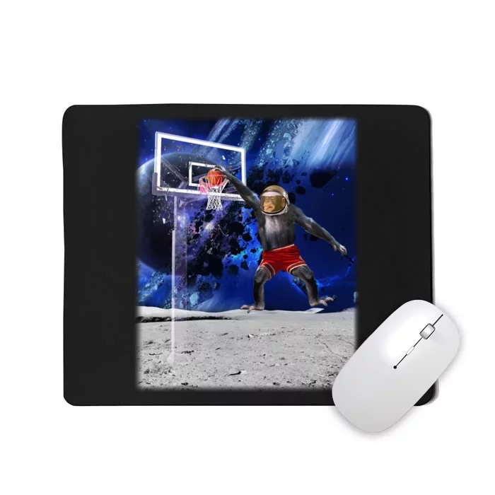 Air Ape Dunking Basketball Monkey Mousepad