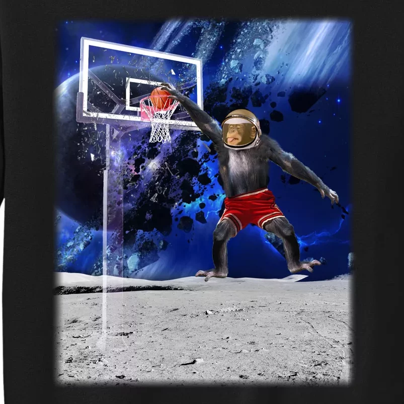 Air Ape Dunking Basketball Monkey Tall Sweatshirt