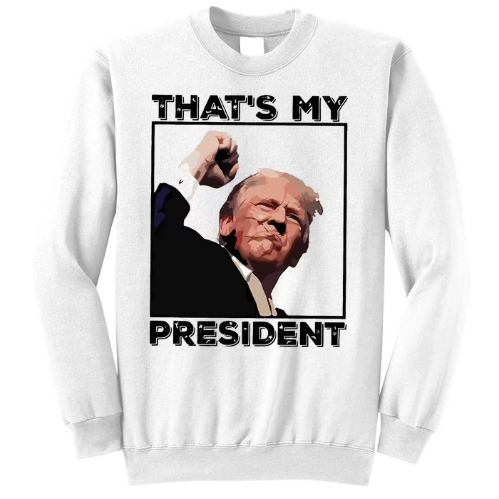 Assassination Attempt Donald Trump Fist Pumping Trump Bleeding Trump Sweatshirt