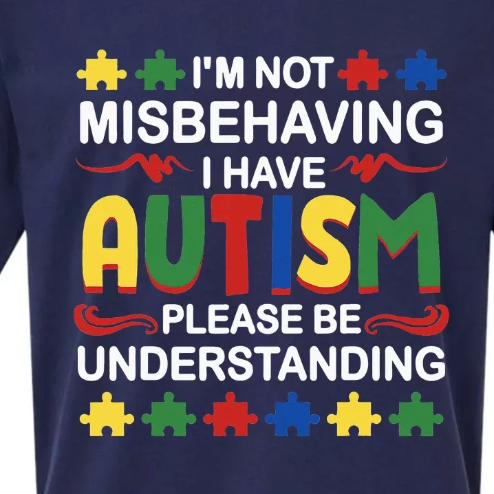 Autism Awareness Day Puzzle Pieces Autistic Spectrum ASD Sueded Cloud Jersey T-Shirt