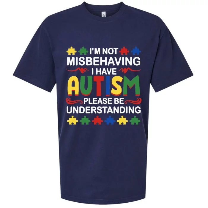 Autism Awareness Day Puzzle Pieces Autistic Spectrum ASD Sueded Cloud Jersey T-Shirt