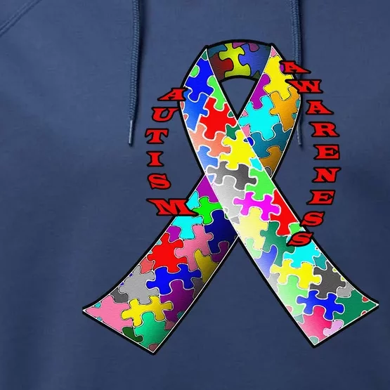 Autism Awareness Day Love Performance Fleece Hoodie