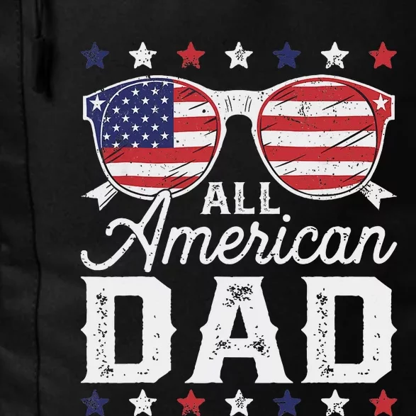 All American Dad 4th Of July Sunglasses Family Matching Daily Commute Backpack