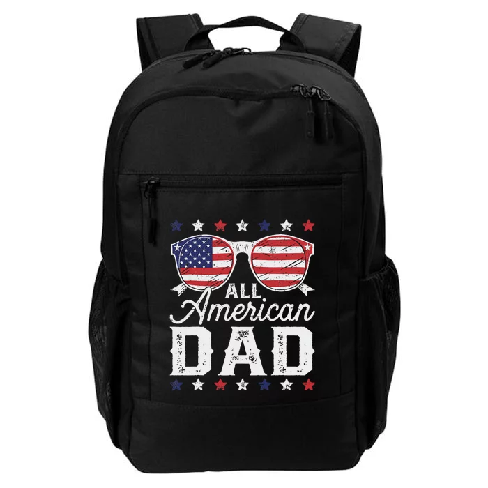 All American Dad 4th Of July Sunglasses Family Matching Daily Commute Backpack