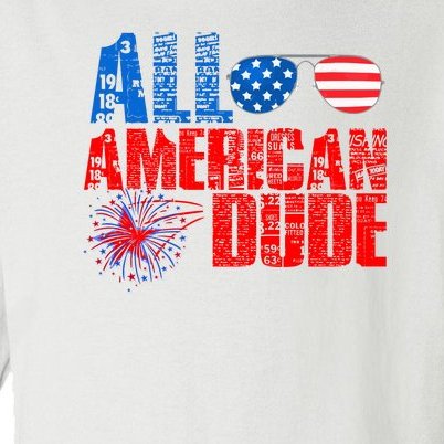 All American Dude 4th Of July Toddler Long Sleeve Shirt