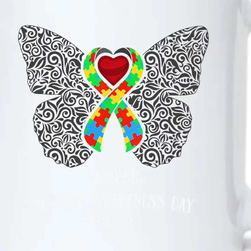 Autism Awareness Day Black Color Changing Mug