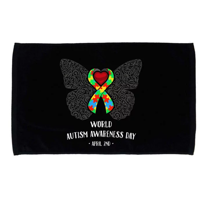 Autism Awareness Day Microfiber Hand Towel