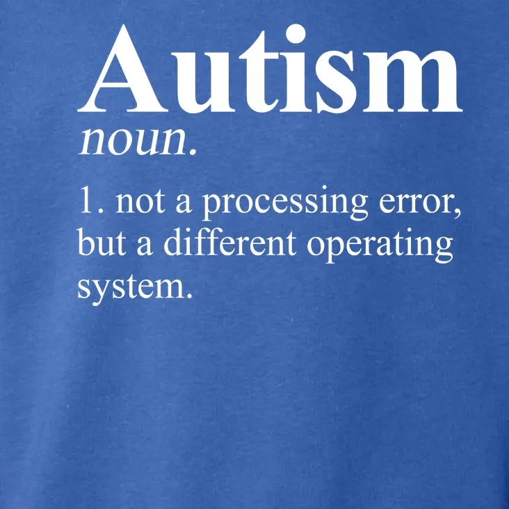 Autism Awareness Definition Gift Toddler Hoodie