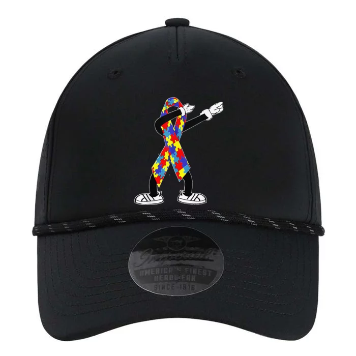 Autism Awareness Dabbing Puzzle Piece Love Dab Dance Performance The Dyno Cap