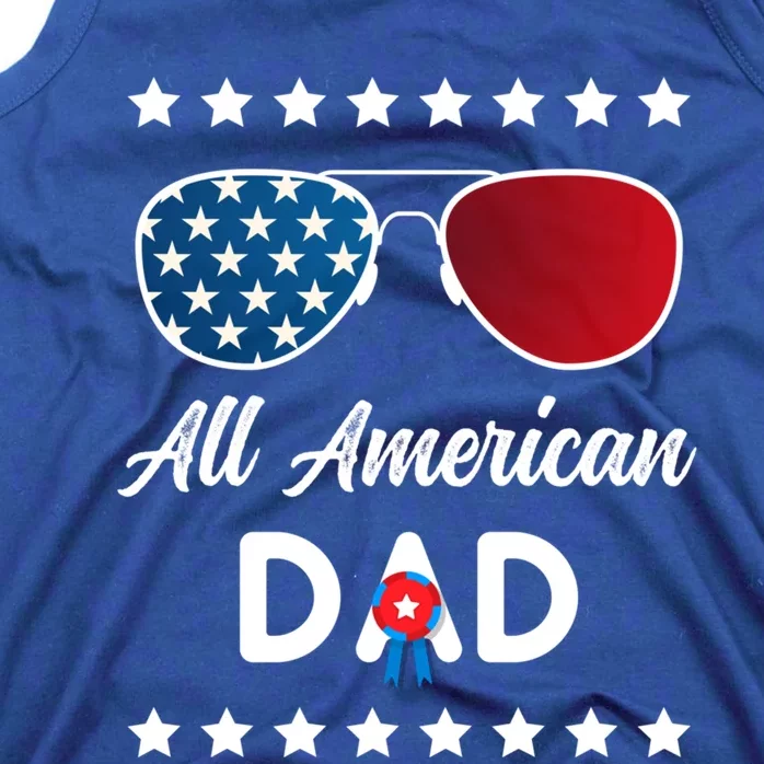 All American Dad 4th Of July Gift Tank Top