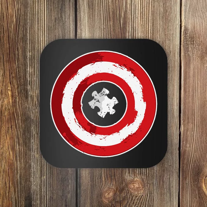 Autism Awareness Day Superhero Gift Coaster