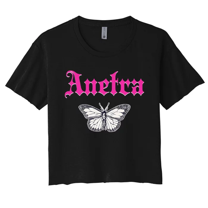 Anetra Anetra Drag Drag Queen Drag Race 15 LGBT Sashay Women's Crop Top Tee