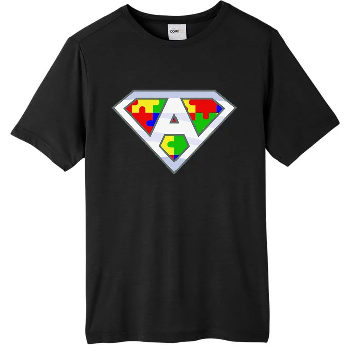 Autism Awareness Day Superhero ChromaSoft Performance T-Shirt