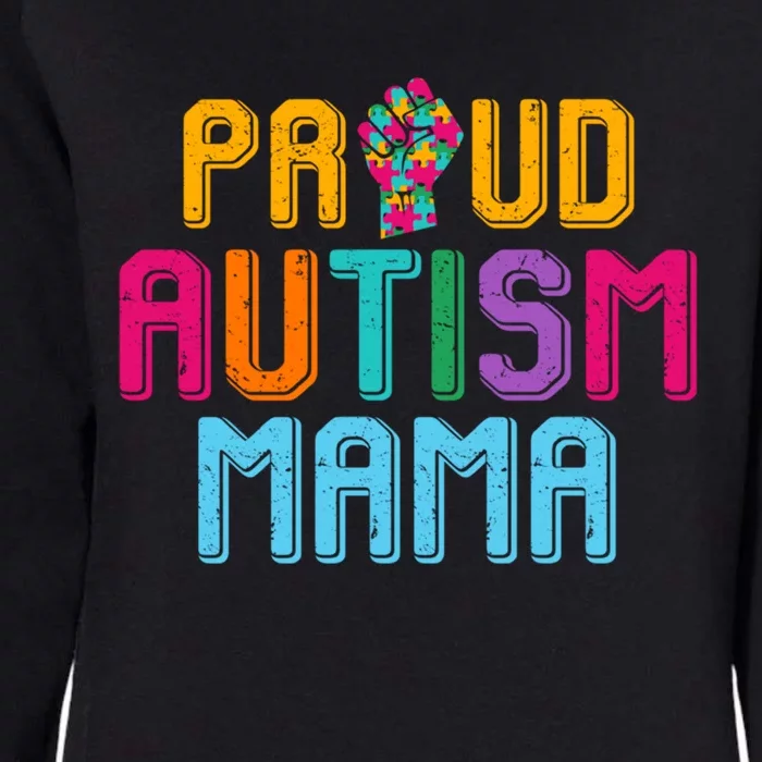 Autism Awareness Day Matching Family Proud Autism Mama Gift Womens California Wash Sweatshirt