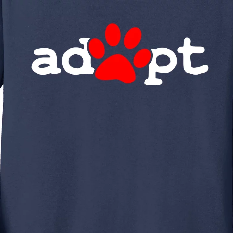 Adopt Kids Long Sleeve Shirt