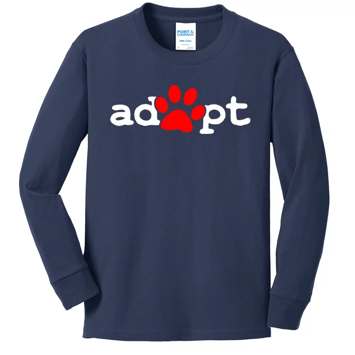 Adopt Kids Long Sleeve Shirt