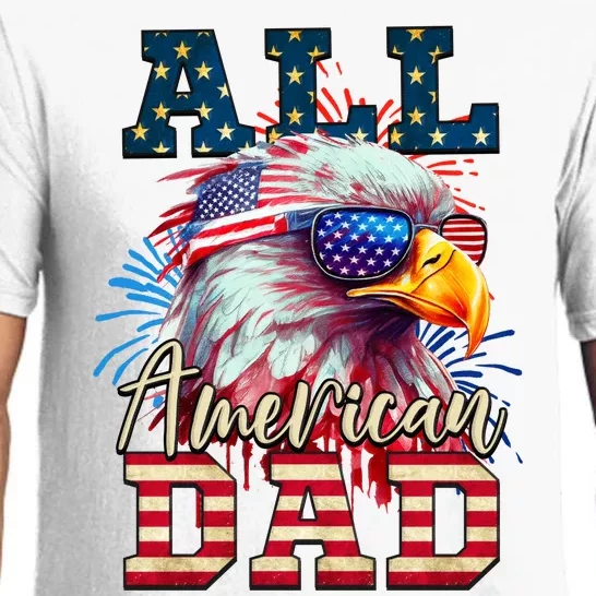 All American Dad Eagle Pajama Set