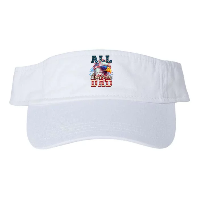 All American Dad Eagle Valucap Bio-Washed Visor