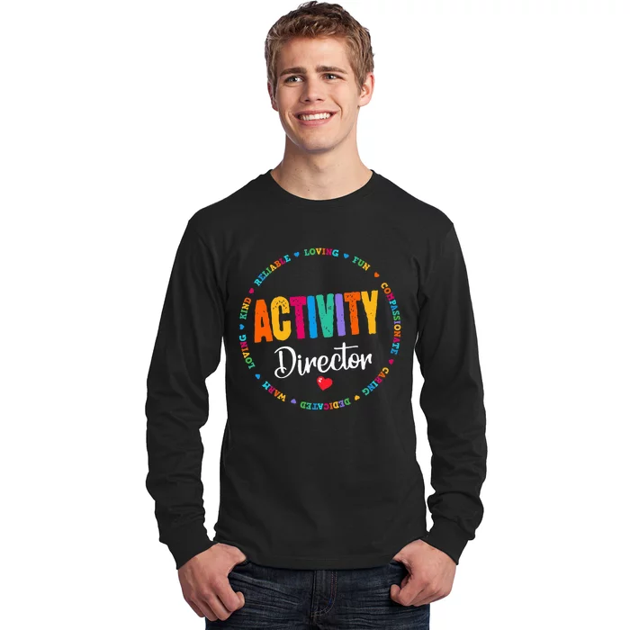 Awesome Activity Director Rock Activity Professionals Week Long Sleeve Shirt