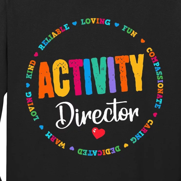 Awesome Activity Director Rock Activity Professionals Week Long Sleeve Shirt