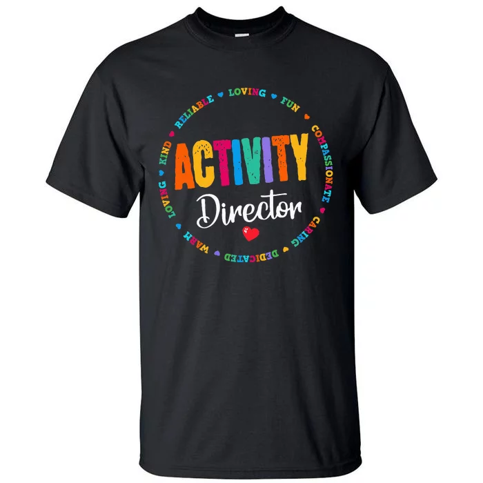 Awesome Activity Director Rock Activity Professionals Week Tall T-Shirt