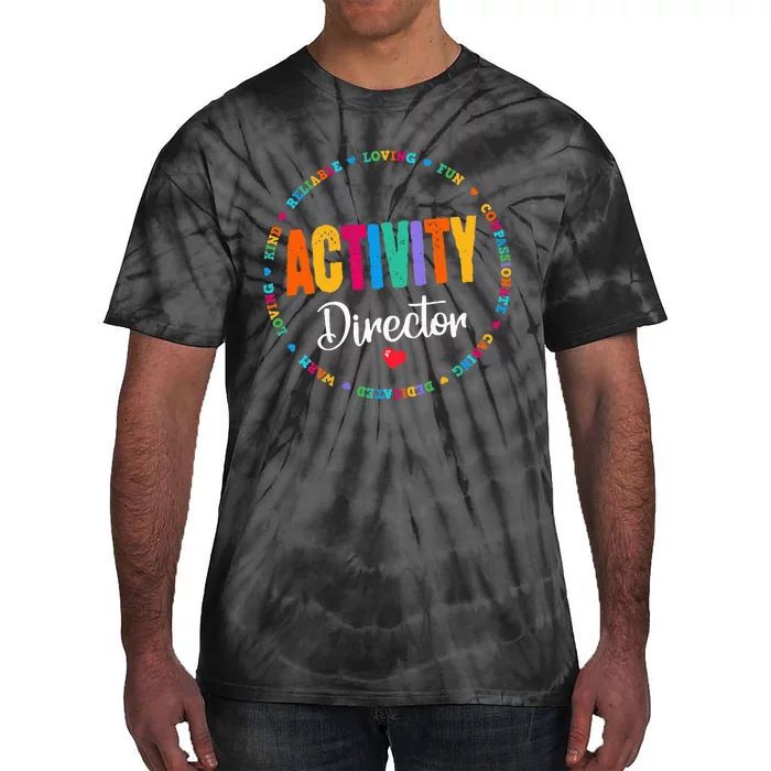 Awesome Activity Director Rock Activity Professionals Week Tie-Dye T-Shirt