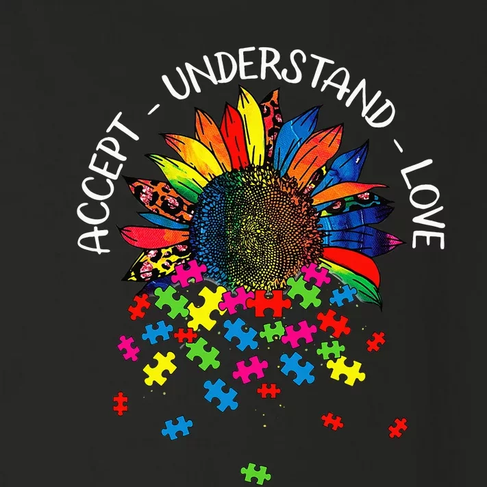 Autism Awareness Daisy Flower Accept Understand Love Toddler Long Sleeve Shirt