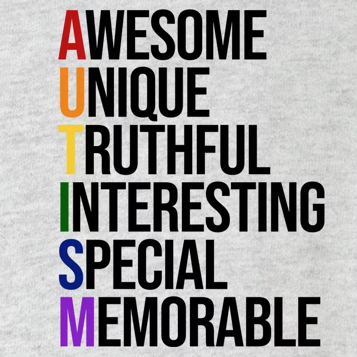 Autism Awesome Definition Toddler Long Sleeve Shirt