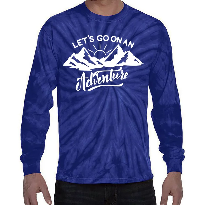 Adventure Tie-Dye Long Sleeve Shirt