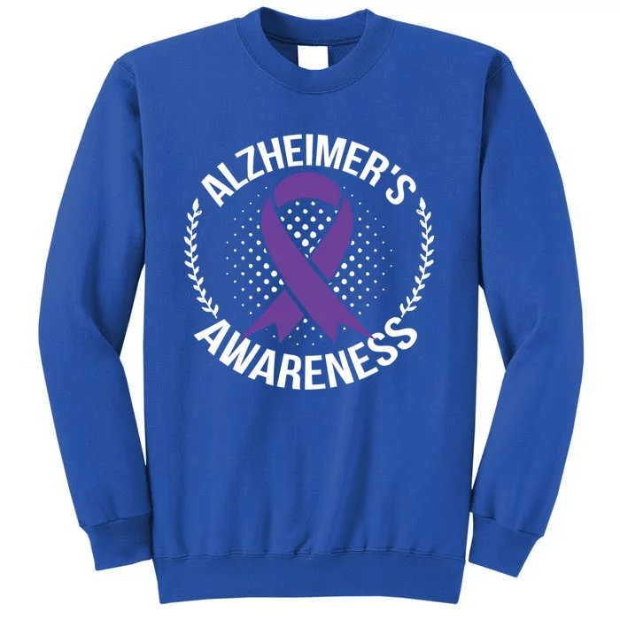 Alzheimers Awareness Detia Support Gift Tall Sweatshirt