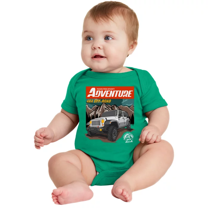 Adventure Baby Bodysuit