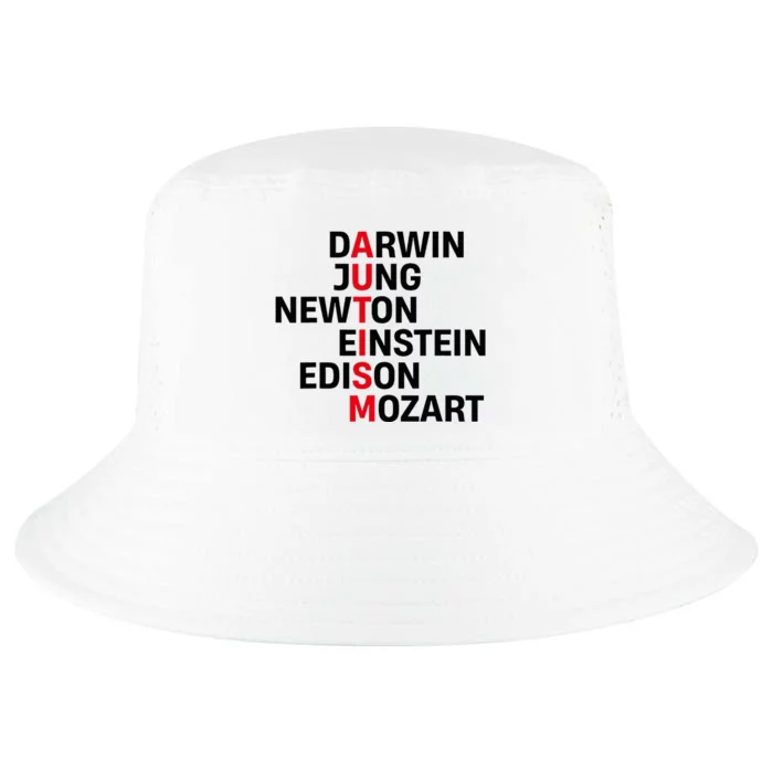 Autism Awareness Darwin Jung Newton Einstein Edison Mozart Cool Comfort Performance Bucket Hat