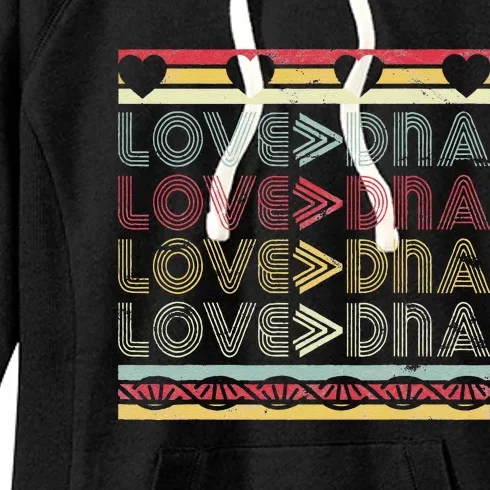 Adopted Adoption Day Gotcha Gifts Parents Love Greater DNA Women's Fleece Hoodie