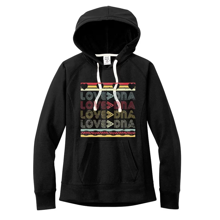 Adopted Adoption Day Gotcha Gifts Parents Love Greater DNA Women's Fleece Hoodie