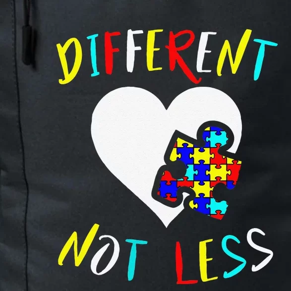 Autism Awareness Design Gift Different Not Less For Autistic Daily Commute Backpack