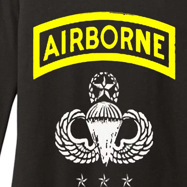 Army Airborne Division Veterans Day Gift Womens CVC Long Sleeve Shirt