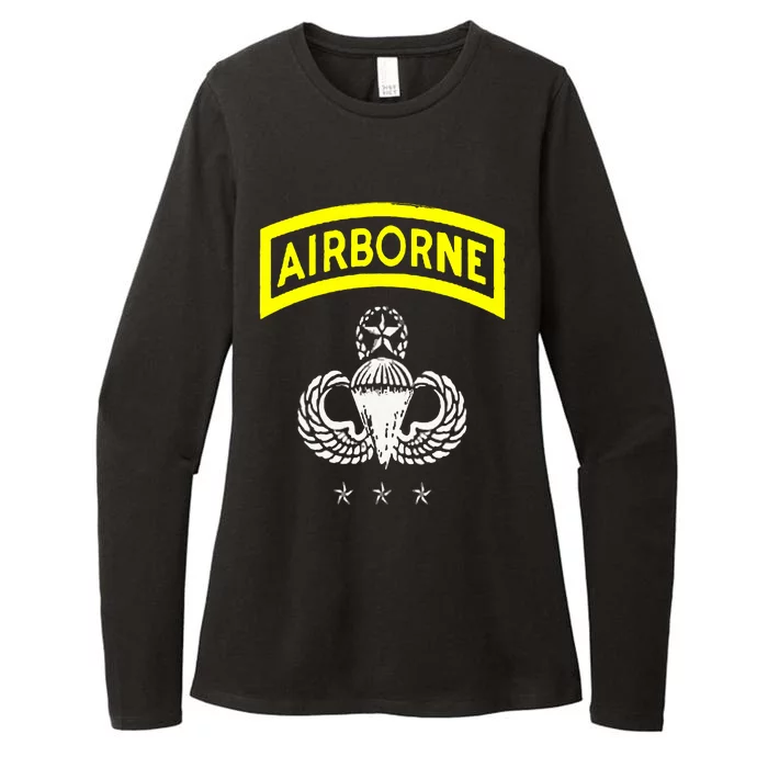 Army Airborne Division Veterans Day Gift Womens CVC Long Sleeve Shirt