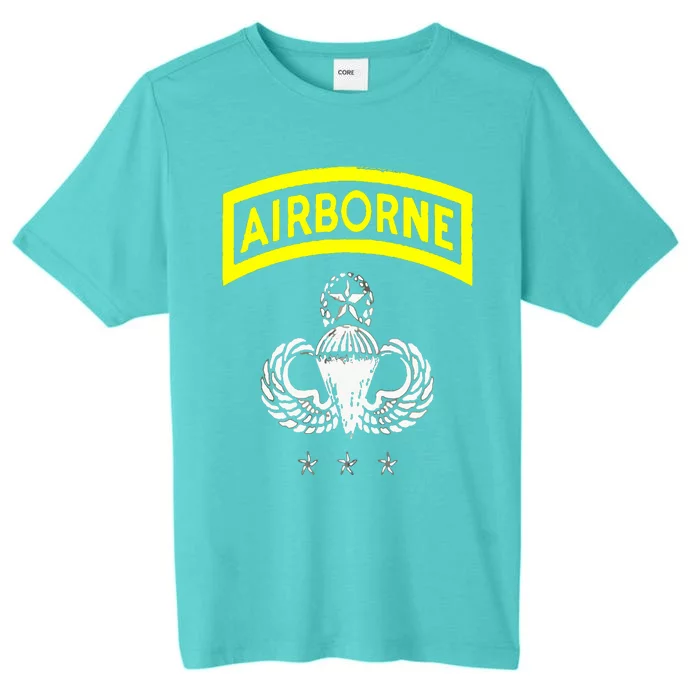 Army Airborne Division Veterans Day Gift ChromaSoft Performance T-Shirt