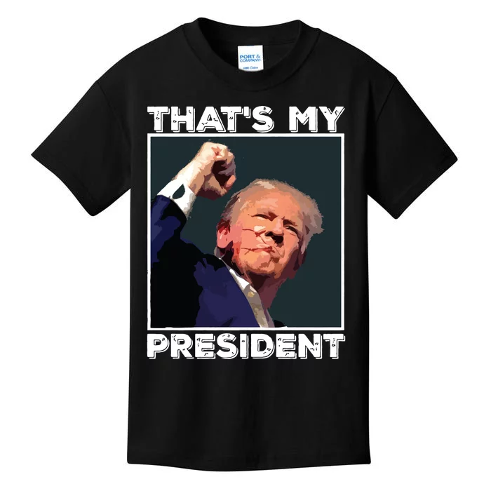 Assassination Attempt Donald Trump Trump Shooting That’S My President Kids T-Shirt