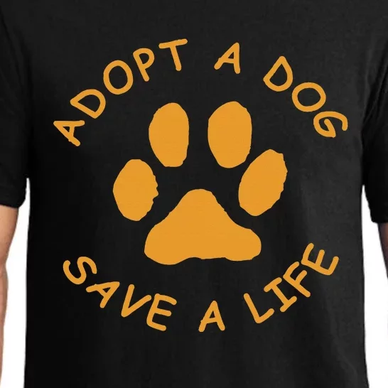 Adopt A Dog Save A Life Rescue Dog Pajama Set